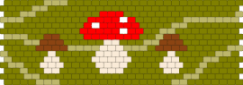 mushroom cuff!! :D - gold,mushroom,goblincore,toadstool,cottagecore,fairycore,nature