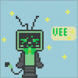 Vee Dandy's world - light blue