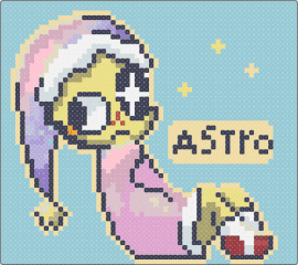 Astro Dandys World (Variant: Pink) - light blue,beige,purple,pink