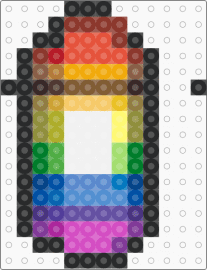band-aid - red,green,purple,colorful