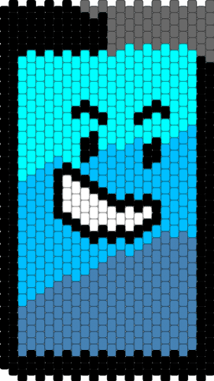 Mephone 4 panel - light blue,panel,inanimate insanity,mephone 4,bag,peyote,big