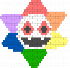 BOX DEMON - red,green,blue,pink,dandys world