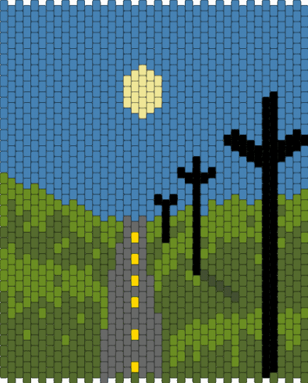 Somewhere? - green,gold,blue