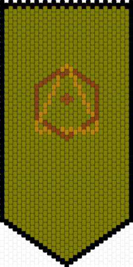 Kandi Therian Banner - gold