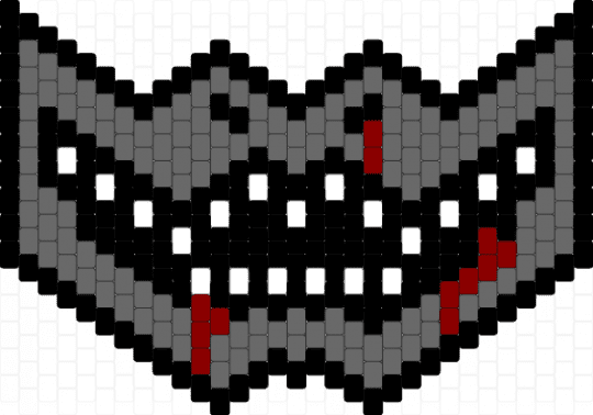 Creature mask - gray