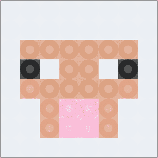 Minecraft Inspired Sheep - Azuen Time - white,beige