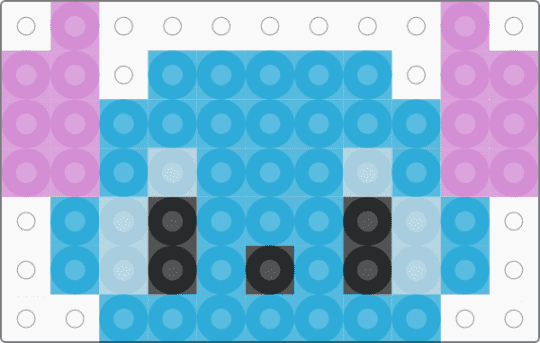 Stitch - Not owner - light blue,pink