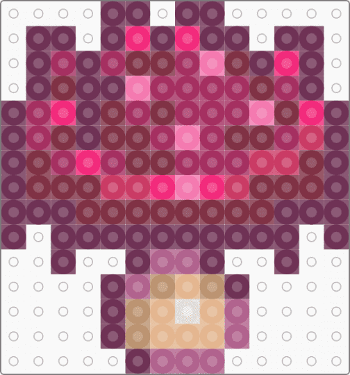 Stardew Magma Cap - pink,stardew valley,stardew,magma cap,mushroom