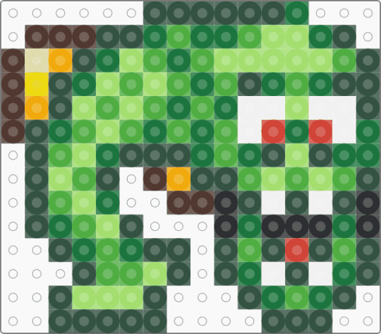 Stardew Mutant Carp - green,gray,stardew valley,stardew,mutant carp,fish