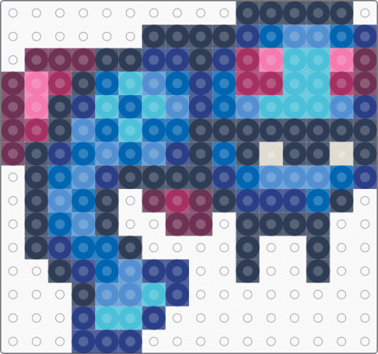 Stardew Glacierfish - purple,blue,light blue,stardew valley,stardew,glacierfish,fish,legendary fish
