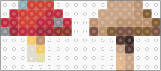 Minecraft Mushrooms - red,beige,tan,minecraft,mushroom,video game,gaming