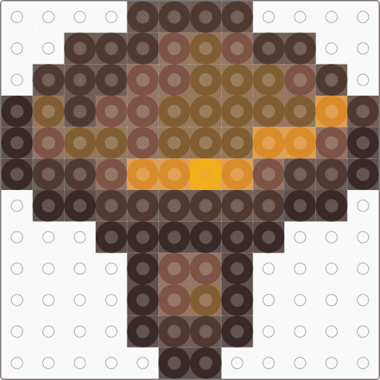 Stardew Common Mushroom - brown,tan,stardew valley,stardew,mushroom,common mushroom