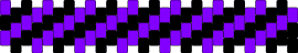 Purple and Black cuff - stripes,cuff,purple,black,striking,minimalist,bold,contrasting