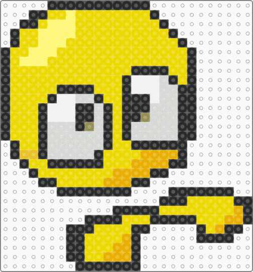 Pleading face!! - yellow