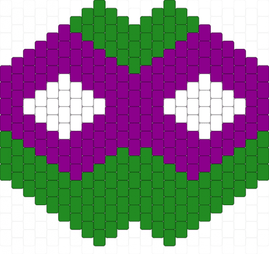 tmnt mask- Donatello - pink,green,silly,tmnt,awesome,teenage mutant ninja turtles