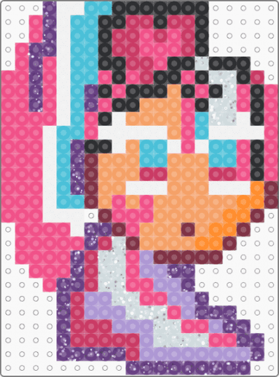 Shingn glitter cooki - pink