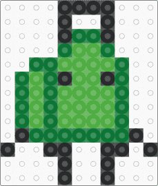 mini liam - green,black
