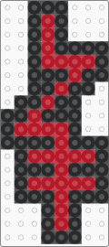 Btsm red small - red,black