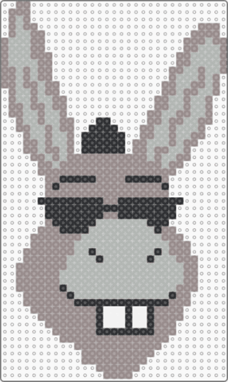 DonKeh - gray,beige,shrek,donkey