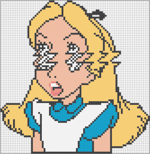 Alice is Faded - alice in wonderland,trippy,alice,artwork,character,figure,yellow,beige
