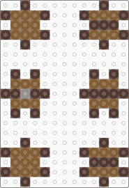 5 x 5 Treasure Chest - brown,tan