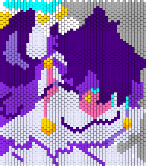 PARTYYENA (Kaiju paradise) - purple,beige,kaiju paradise,furry,hiyena,fursona,video game,game,character,video game character