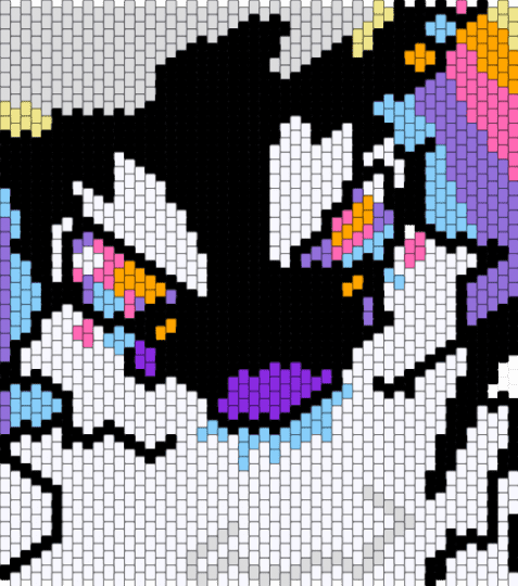 JAWBREAKER (Kaiju paradise) - white,light blue,purple,kaiju paradise,furry,oc,orca,jawbreaker,cute,game,video game