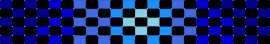 Blue checkered cuff :3 - purple