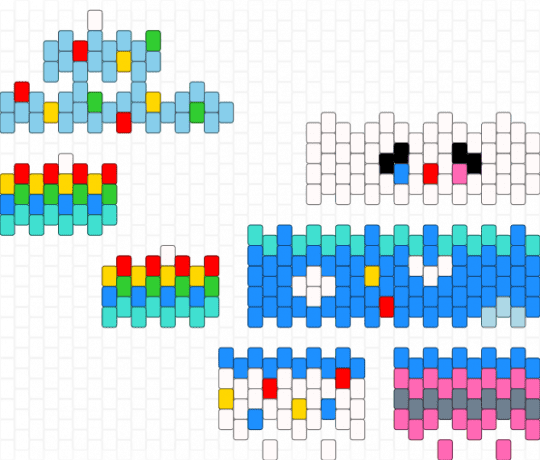 clown 2 - light blue