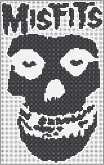 misfits logo - logo,band,punk,music,black,white,cotdrockmusic,misfits