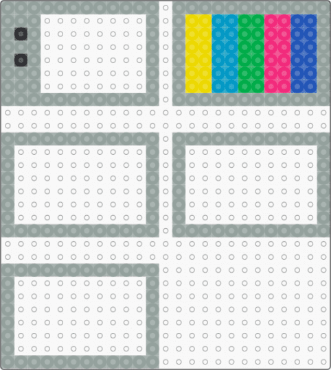 tv shaker - gray,3d,shaker,tv