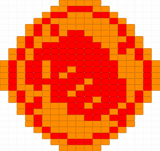RED Heavy tf2 emblem - orange,red