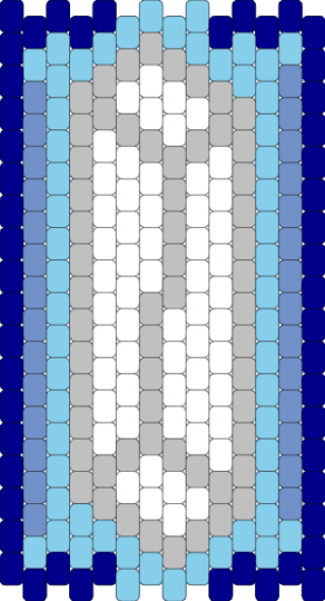 Phone holder panel 1 - light blue