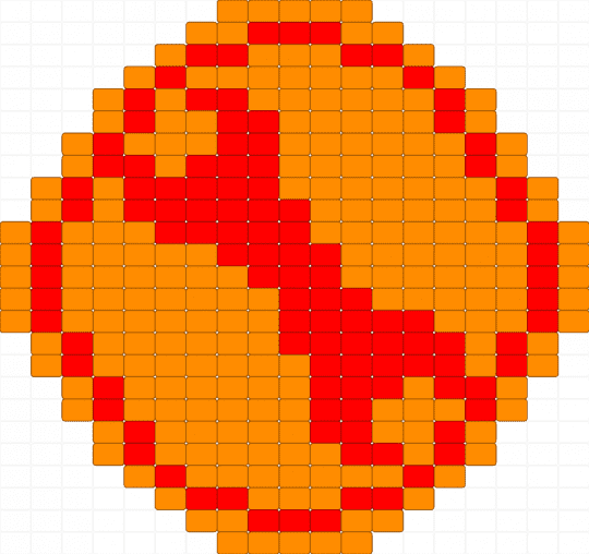 RED Engineer tf2 emblem - orange,red