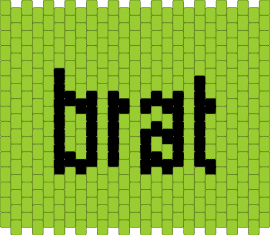 brattington - album, brat, charli xcx, green