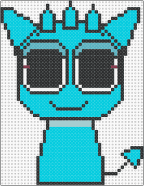 Raddy Sprunki 2P - light blue