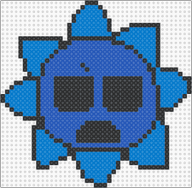 Mr. Sun Sprunki 2P - black,blue