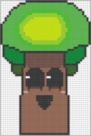Mr. Tree Sprunki - tan,green