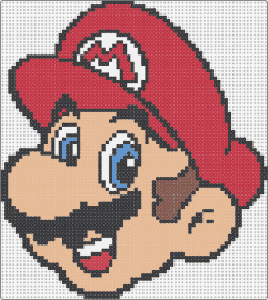 Large Mario - super mario,nintendo,video game,plumber,gaming,red,tan