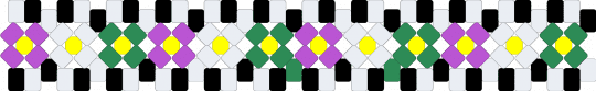 genderqueer flower xbase cuff :D - white,green,pink,genderqueer,gender queer,queer,pride,flower,black and white,purple