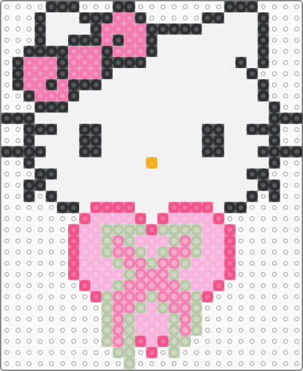 Hello Kitty X - hello kitty,excision,sanrio,cute,heart,pink
