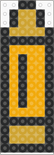 Dandelion crayon (the best) - orange,black