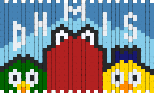 Dhmis - light blue,red,blue