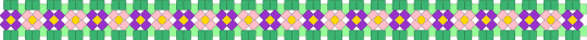 Flower X base :D - green,purple