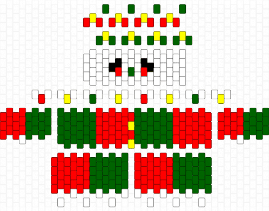 Christmas clown :D - green, red