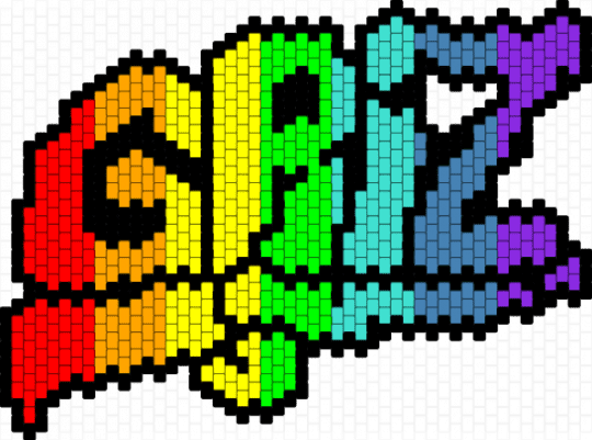 GRiZ - light blue,yellow,green,red