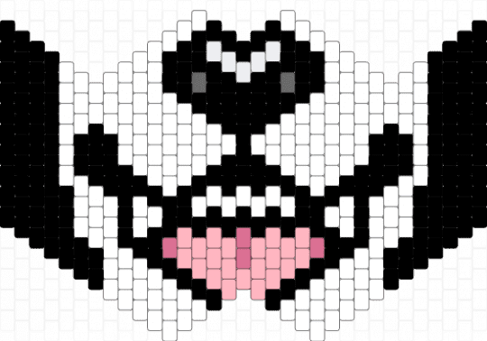 BORDER COLLIE MASK!! - border collie,dog,mask,animal,face,white,pink