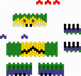 monty doll thing - green,yellow,monty,fnaf,five nights at freddys,montgomery gator,security breach