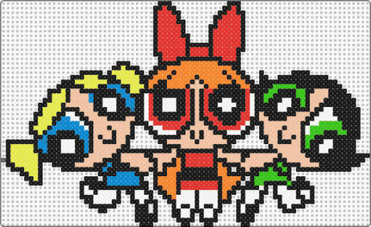 Powerpuff girls - powerpuff girls,cartoon,tv show,animated,blossom,bubbles,buttercup,black,red,yellow,colorful