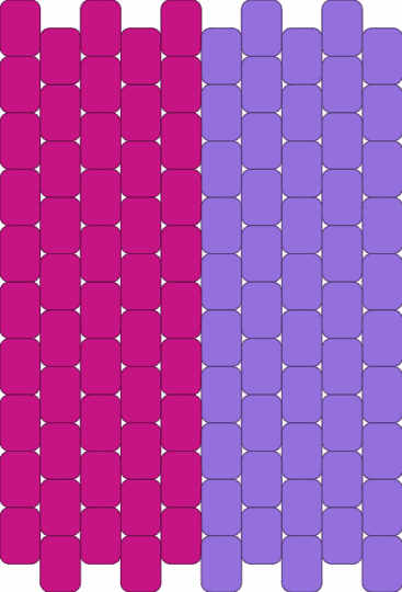 Nerds box back - pink,purple